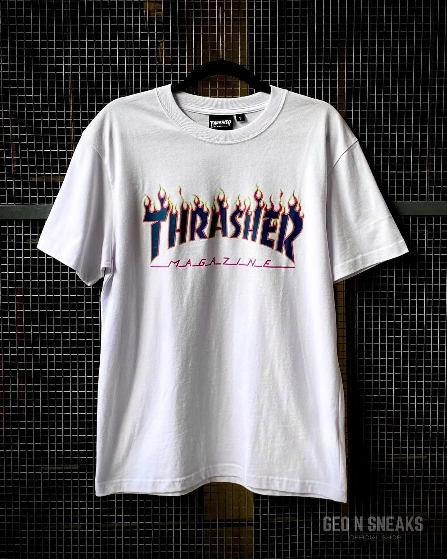 THRASHER MAGAZINE RACING SHIRT (S)