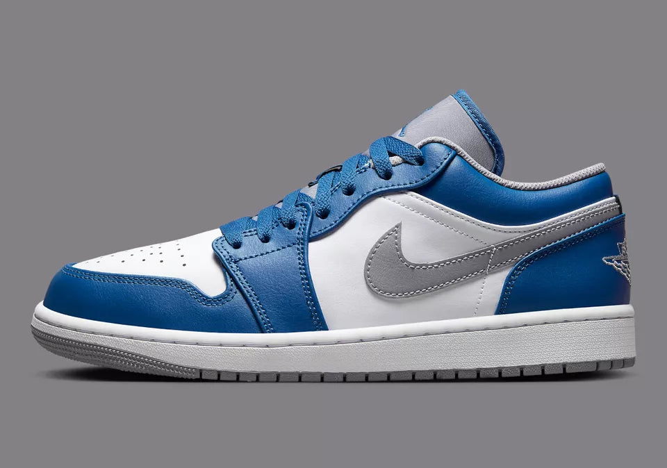 Air Jordan 1 Low GS "True Blue"