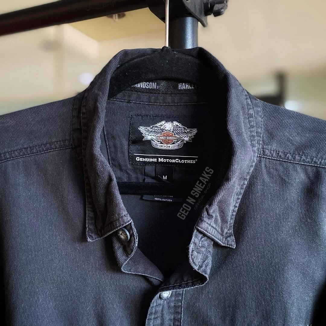 HARLEY DAVIDSON LONGSLEEVE POLO