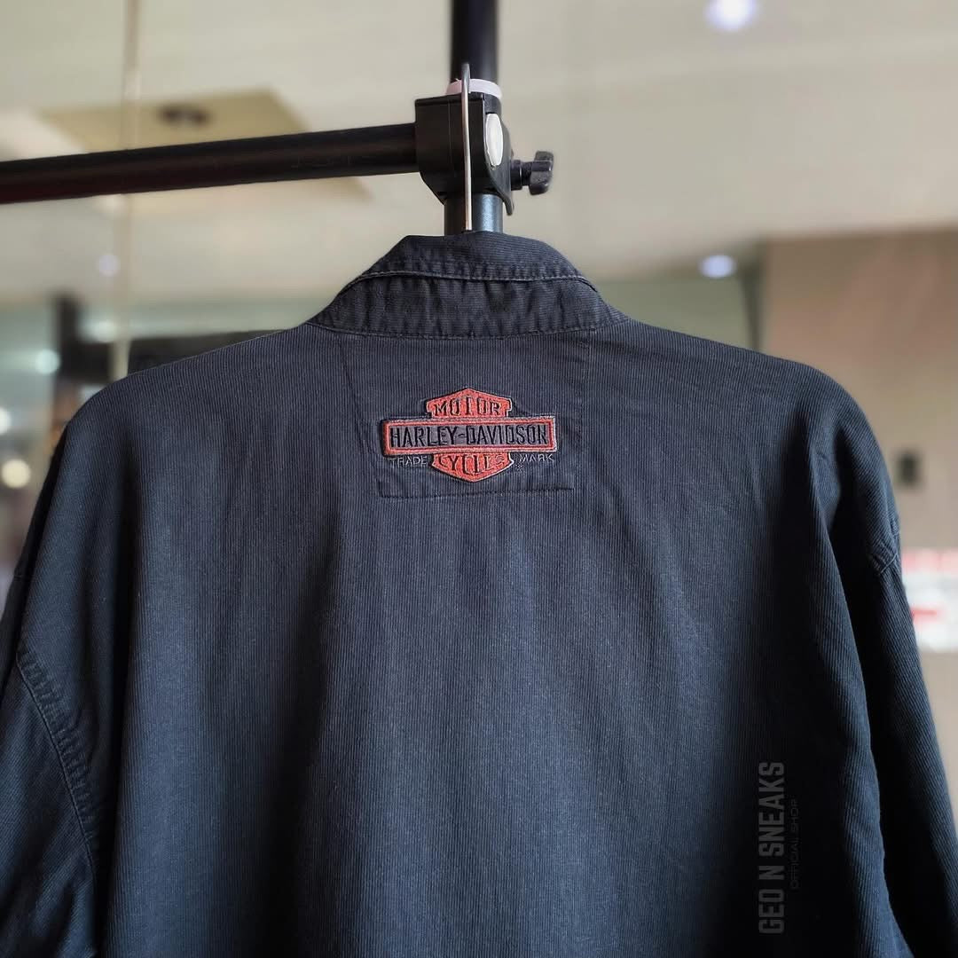 HARLEY DAVIDSON LONGSLEEVE POLO