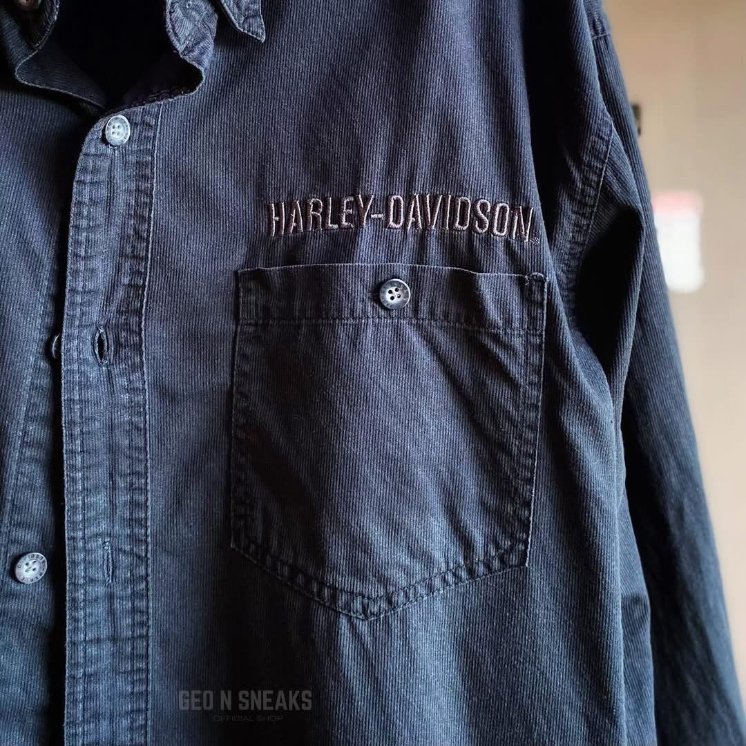 HARLEY DAVIDSON LONGSLEEVE POLO