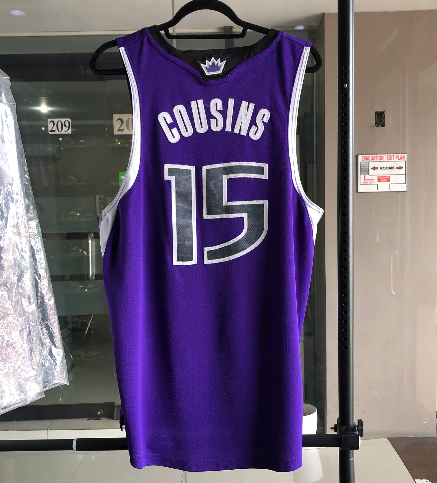 DEMARCUS COUSINS KINGS #15 JERSEY