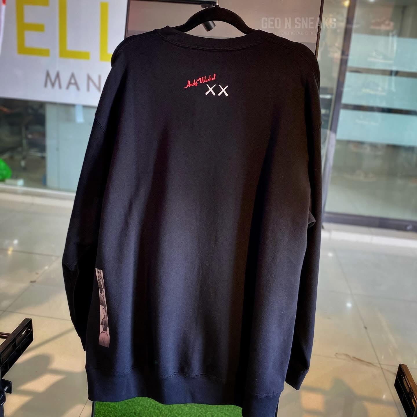 KAWS + WARHOL SWEATSHIRT “Kaws Art”