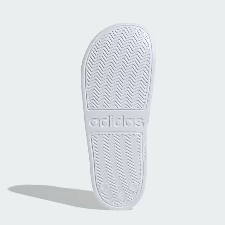 ADILETTE SHOWER “Cloud white Scarlet”