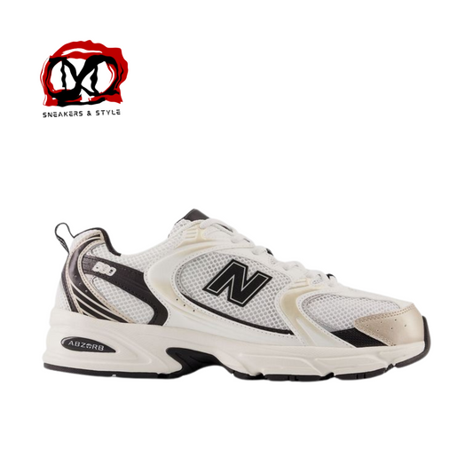 NB 530 “White Black Gold”