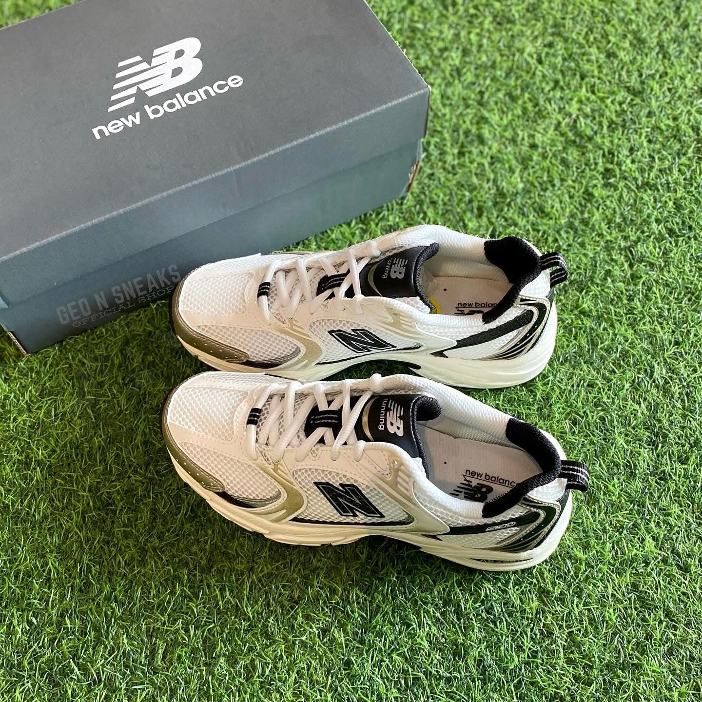 NB 530 “White Black Gold”