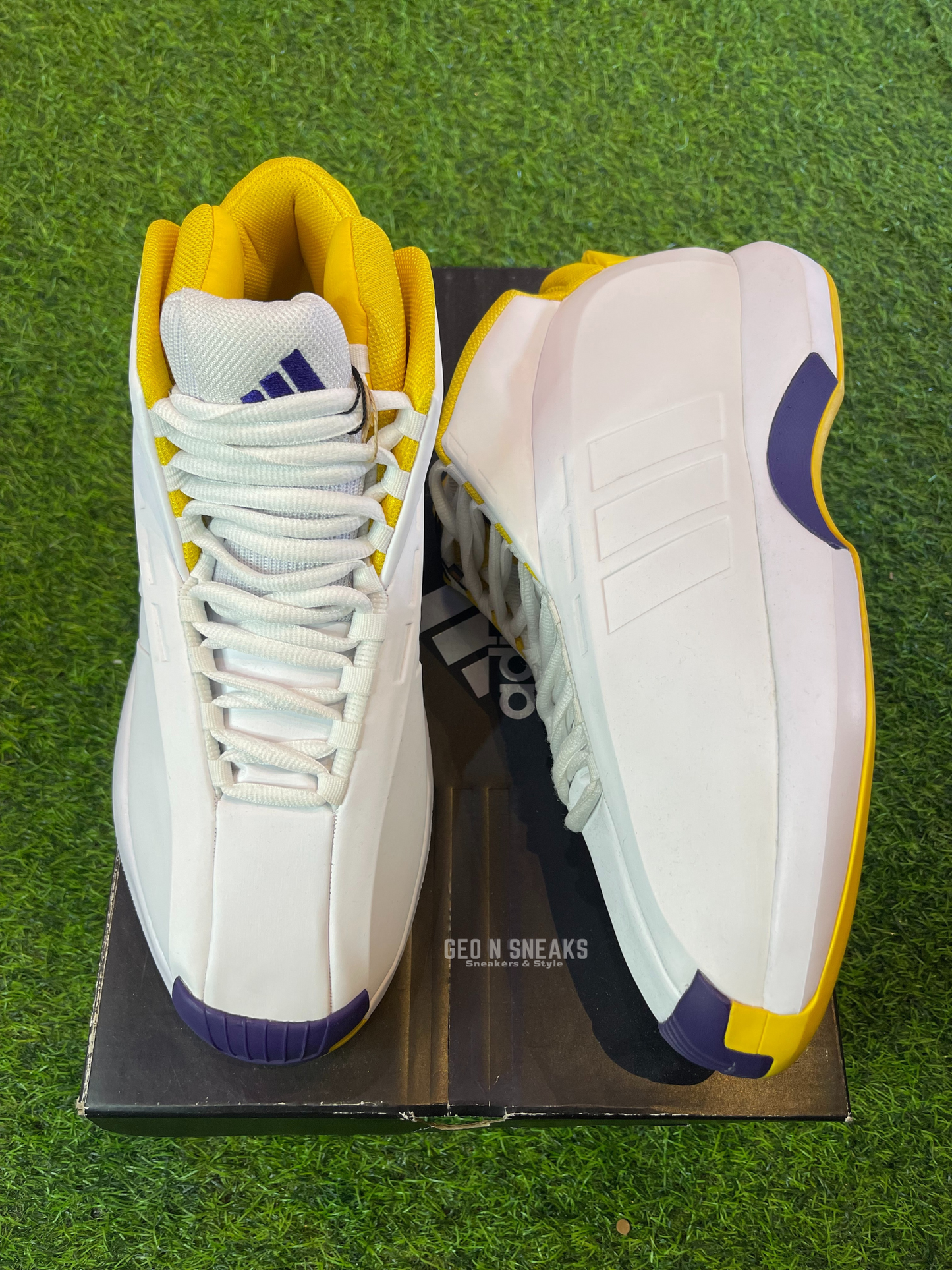 Adidas Crazy 1 "White Gold and Purple”