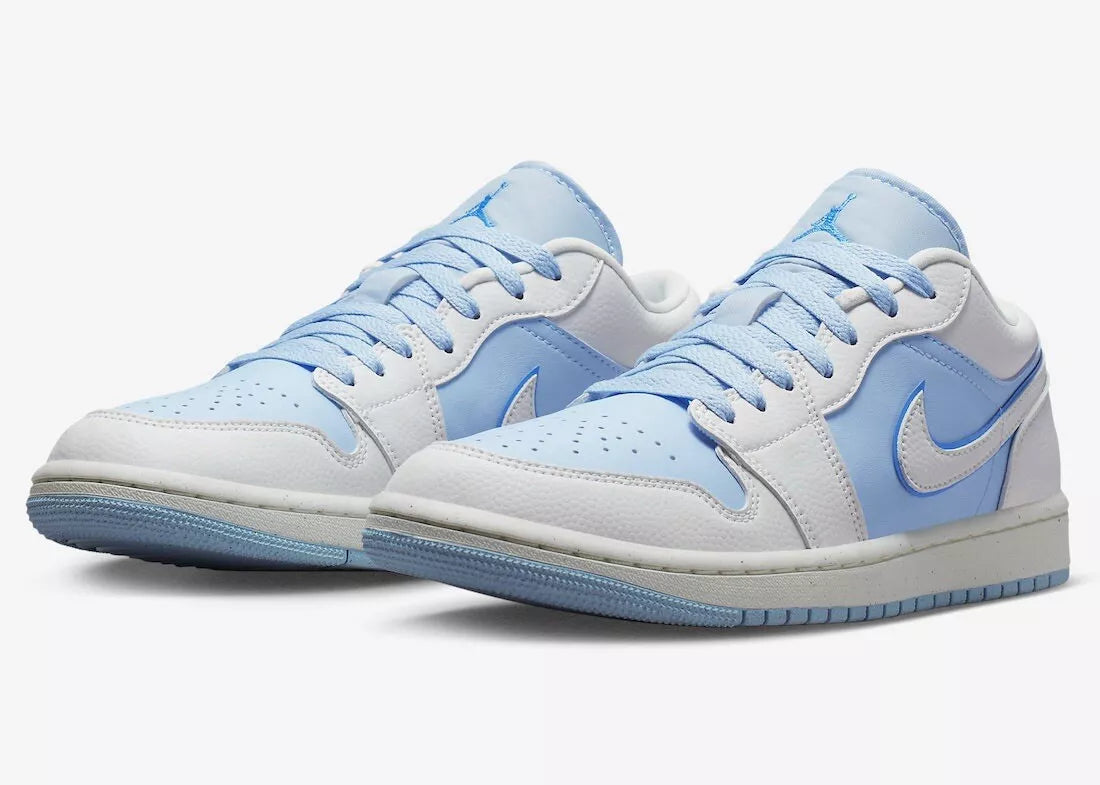 Air Jordan 1 Low Womens "Reverse Ice Blue"