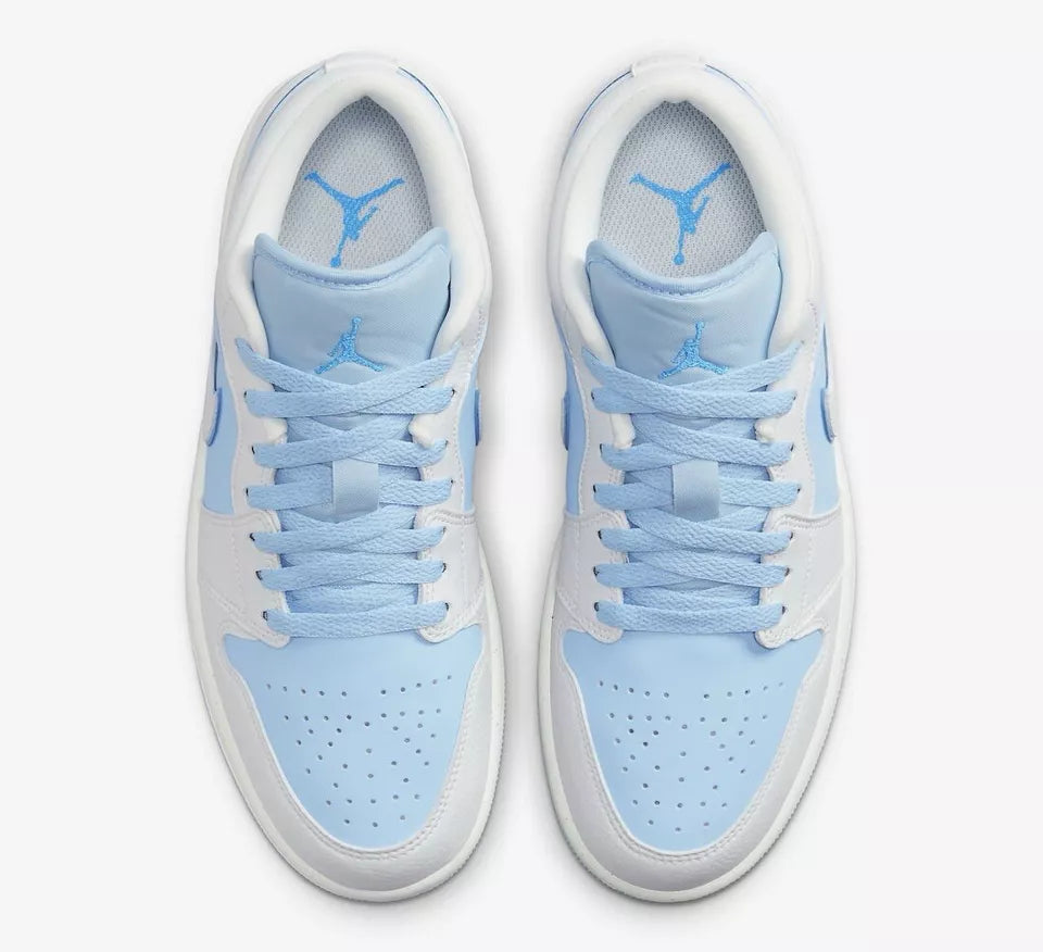 Air Jordan 1 Low Womens "Reverse Ice Blue"