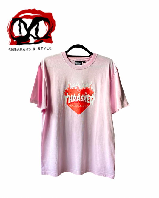 TRASHER MAGAZINE FLAMING HEART Size (L)