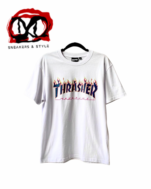 THRASHER MAGAZINE RACING SHIRT (S)